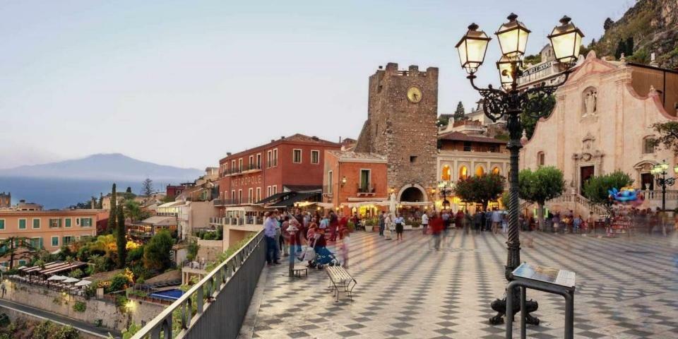 Апартаменты Taormina By The Sea Маццео Экстерьер фото